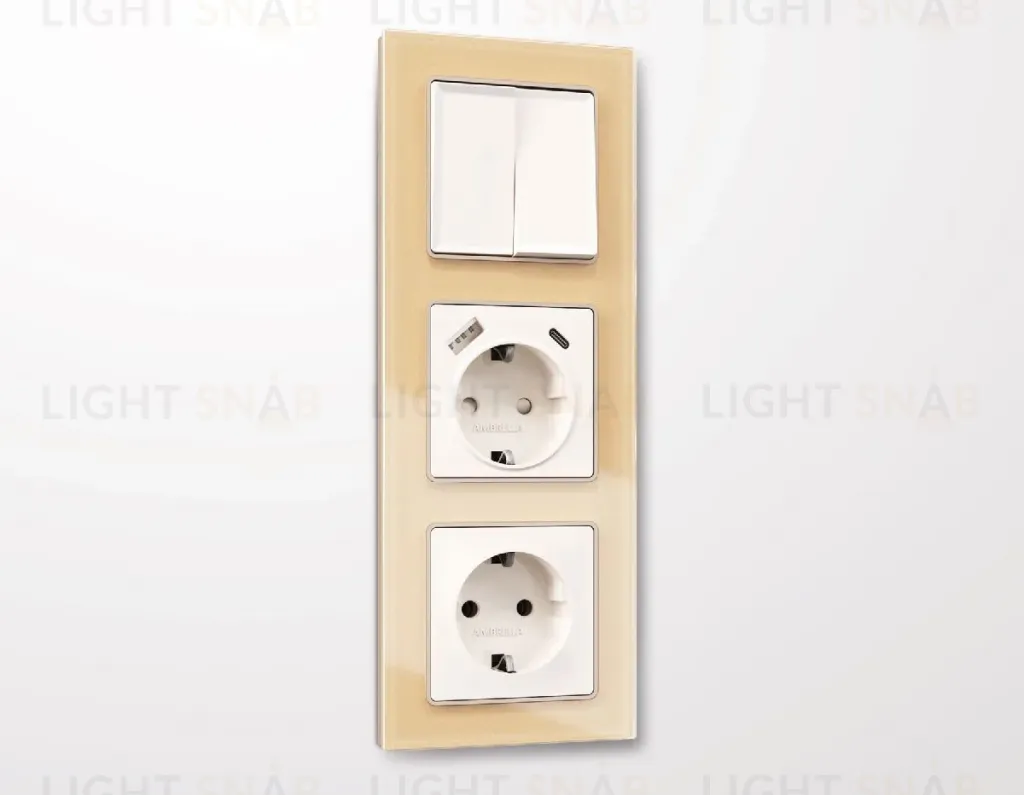 Рамка трехместная Ambrella Volt Platos AF330603 AF330603