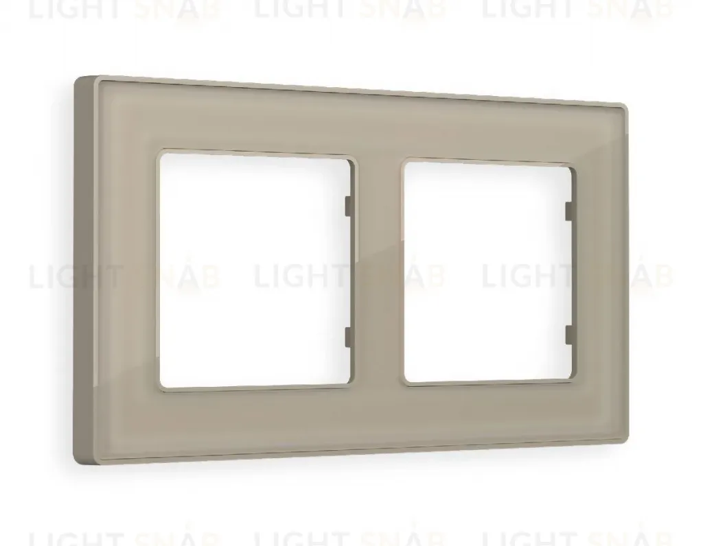 Рамка двухместная Ambrella Volt Arctic AF580362 AF580362