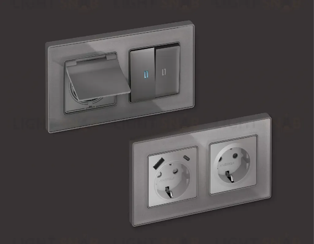 Рамка двухместная Ambrella Volt Arctic AF580652 AF580652