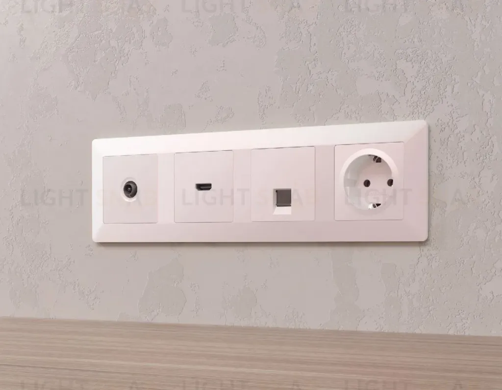 Лицевая панель для TV розетки Ambrella Volt Alfa AP2130 AP2130