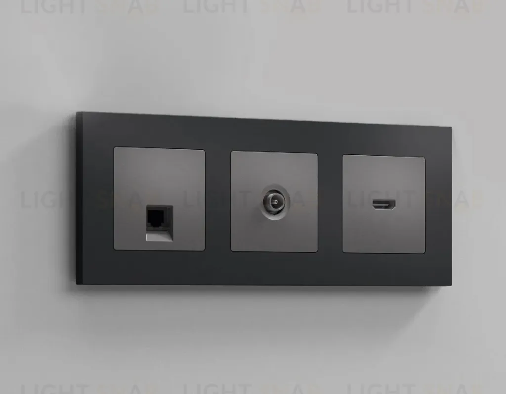 Лицевая панель для HDMI розетки Ambrella Volt Alfa AP6640 AP6640