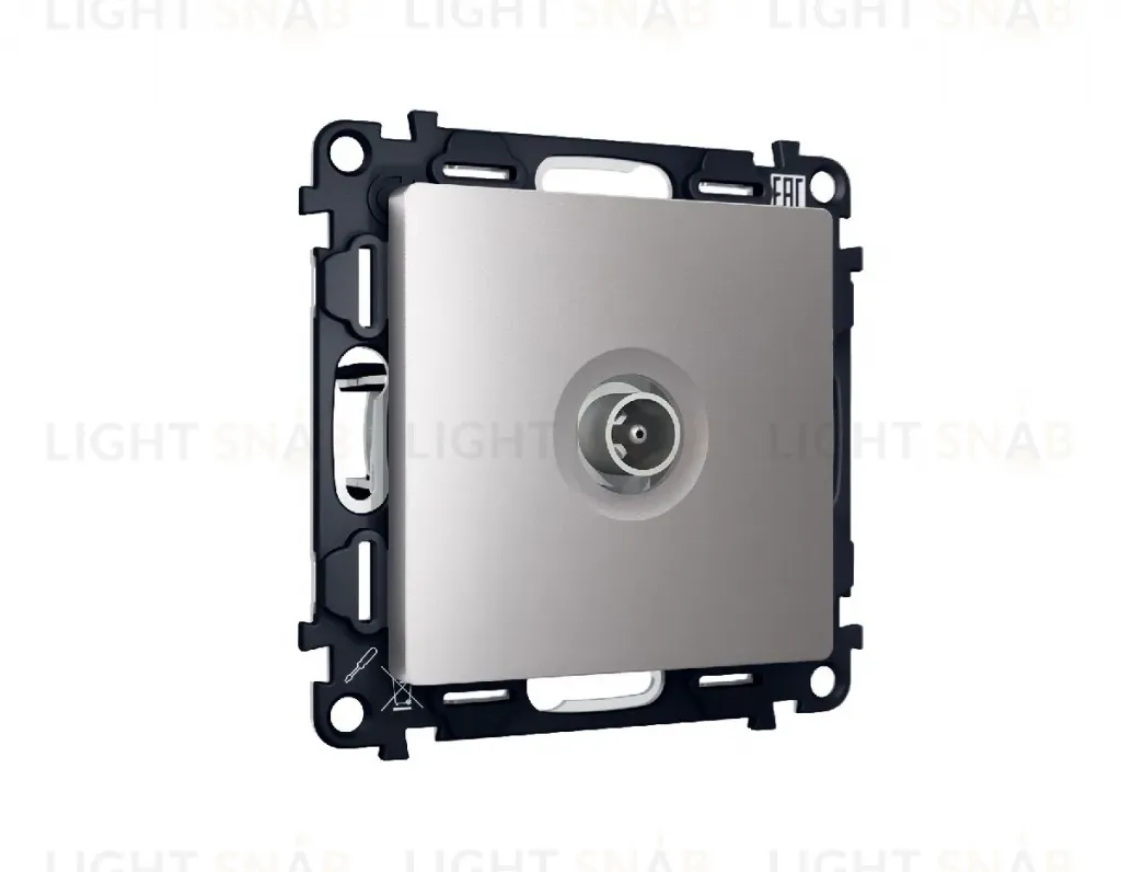 Комплект механизма TV розетки оконечной 50-870 MHz 1dB Ambrella Volt Alfa MA513010 MA513010