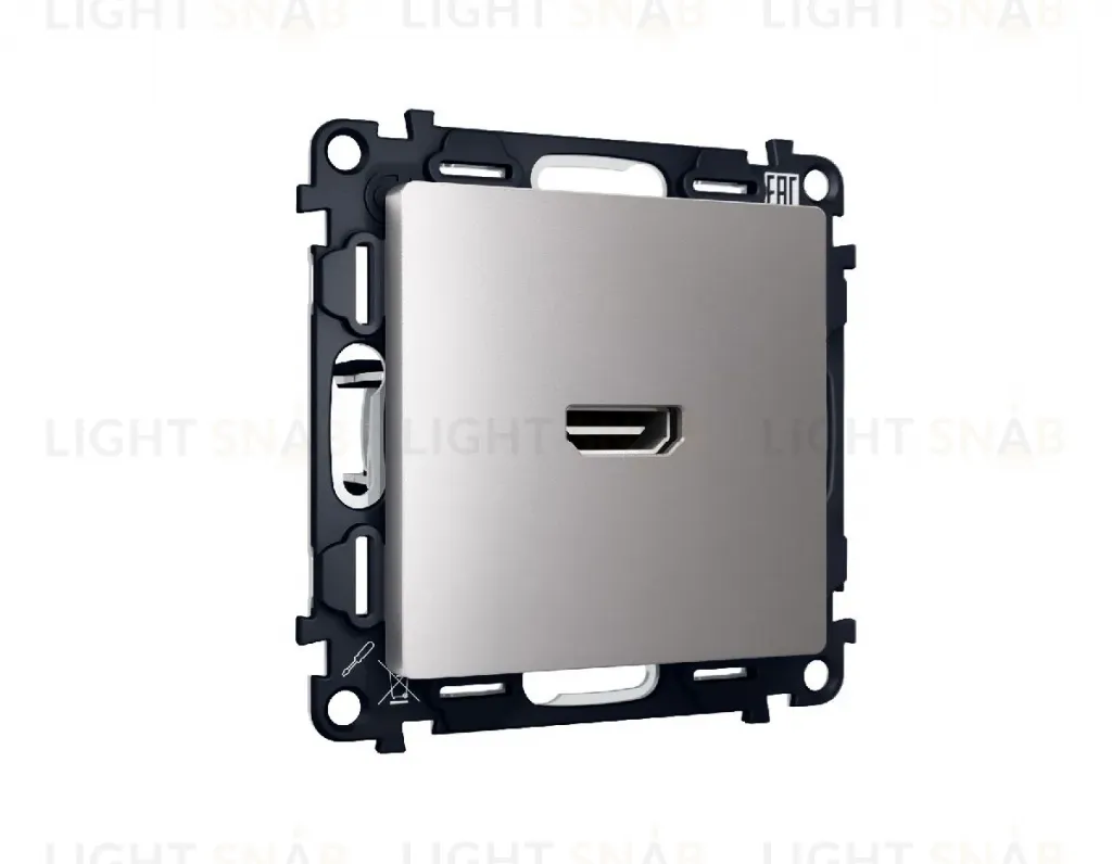 Комплект механизма розетки HDMI 2.0 40V/500mA 2.0GHz 5-18Gbit/s Ambrella Volt Alfa MA514010 MA514010