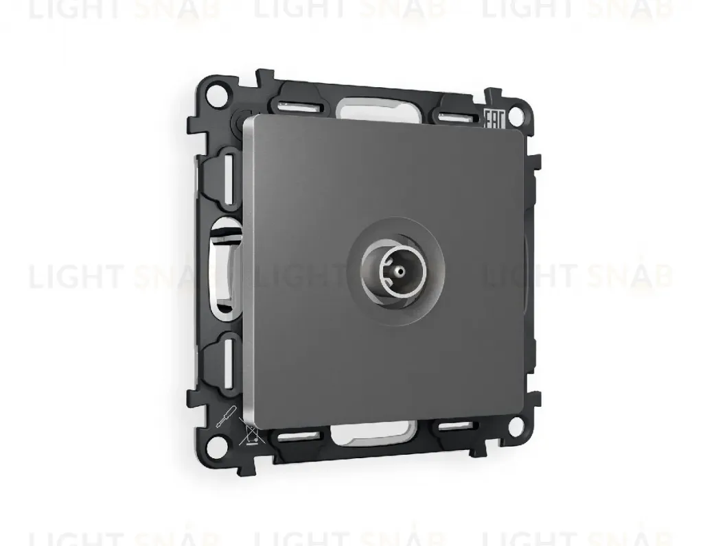 Комплект механизма TV розетки оконечной 50-870 MHz 1dB Ambrella Volt Alfa MA663010 MA663010