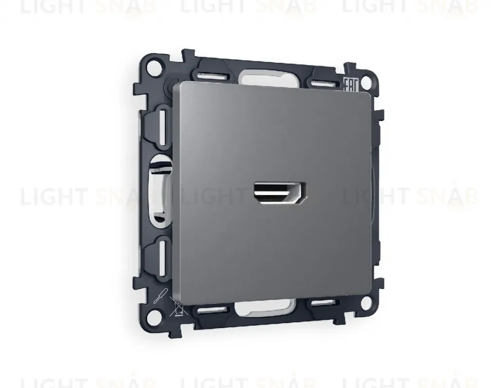 Комплект механизма розетки HDMI 2.0 40V/500mA 2.0GHz 5-18Gbit/s Ambrella Volt Alfa MA664010 MA664010