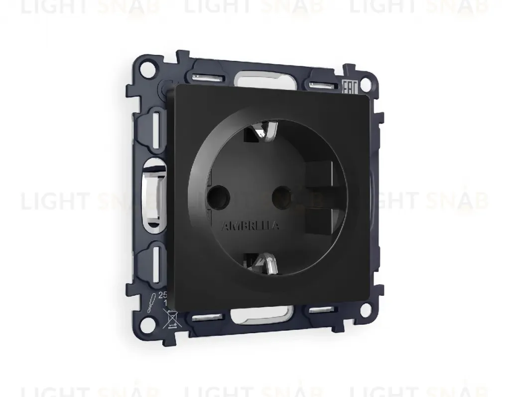 Комплект механизма розетки с/з со шторками Ambrella Volt Alfa MA807010 MA807010