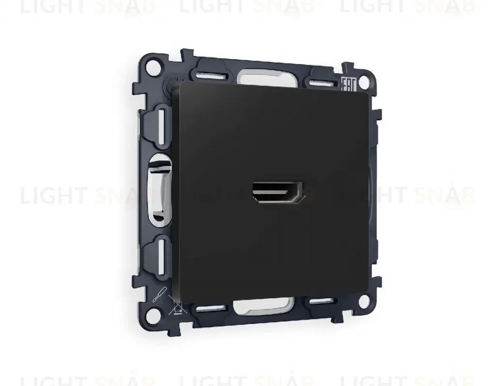 Комплект механизма розетки HDMI 2.0 40V/500mA 2.0GHz 5-18Gbit/s Ambrella Volt Alfa MA814010 MA814010