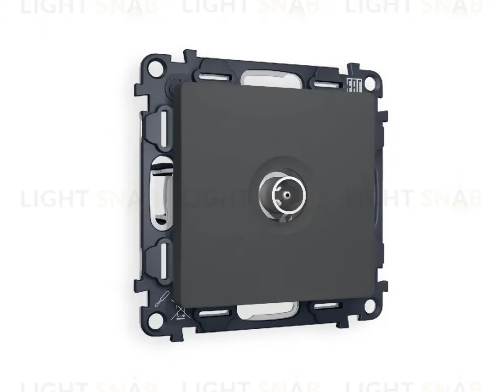 Комплект механизма TV розетки проходной 5-1000 MHz 4dB Ambrella Volt Alfa MA913030 MA913030