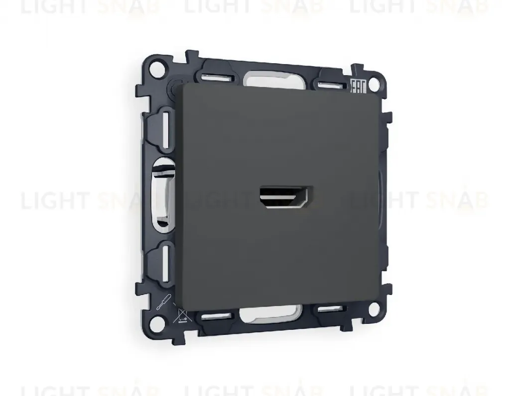 Комплект механизма розетки HDMI 2.0 40V/500mA 2.0GHz 5-18Gbit/s Ambrella Volt Alfa MA914010 MA914010
