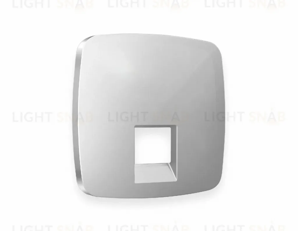 Лицевая панель для компьютерной/телефонной розетки RJ-45/RJ-11 Ambrella Volt Omega OP4120 OP4120