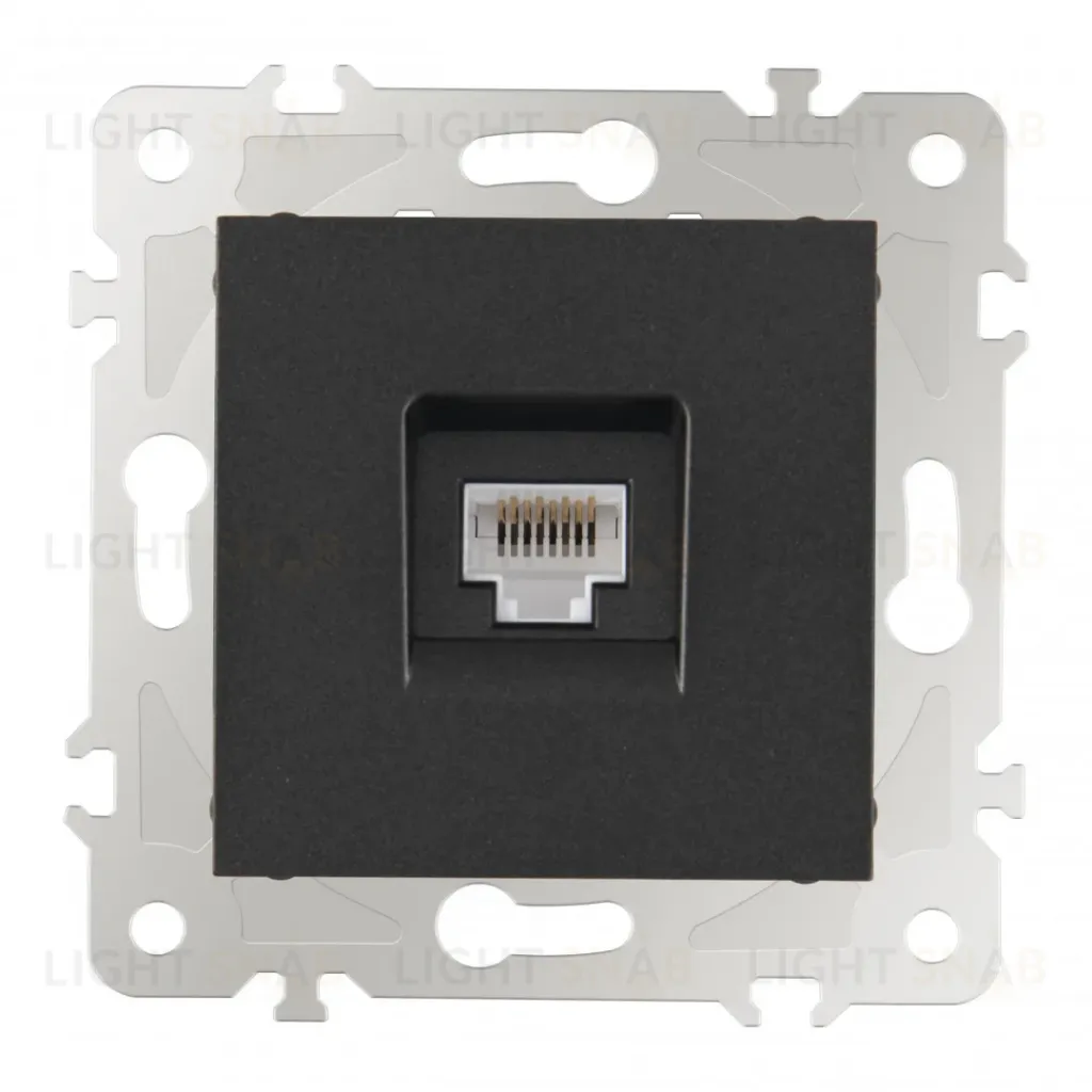Розетка RJ45 Arte Milano 203.45-1.black 203.45-1.black