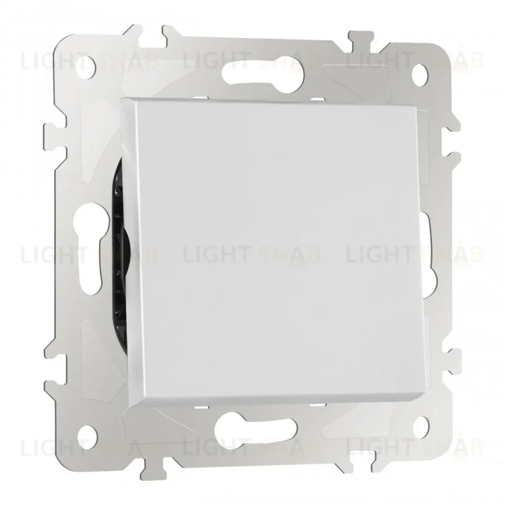 Переключатель одноклавишный перекрестный Arte Milano 203.34-1.silver 203.34-1.silver