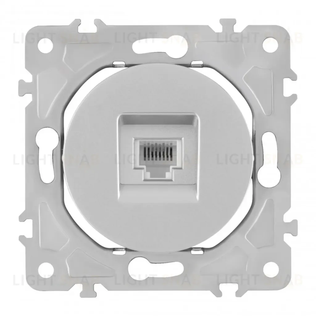 Розетка RJ45 Arte Milano 202.45-1.silver 202.45-1.silver