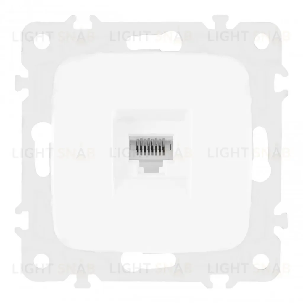 Розетка RJ45 Arte Milano 205.45-1.white 205.45-1.white