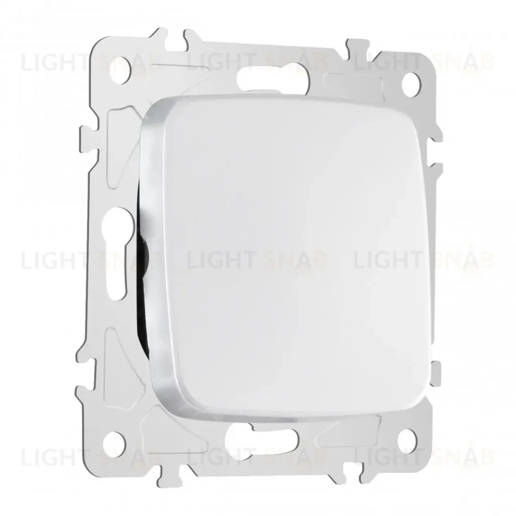 Переключатель одноклавишный перекрестный Arte Milano 205.34-1.silver 205.34-1.silver