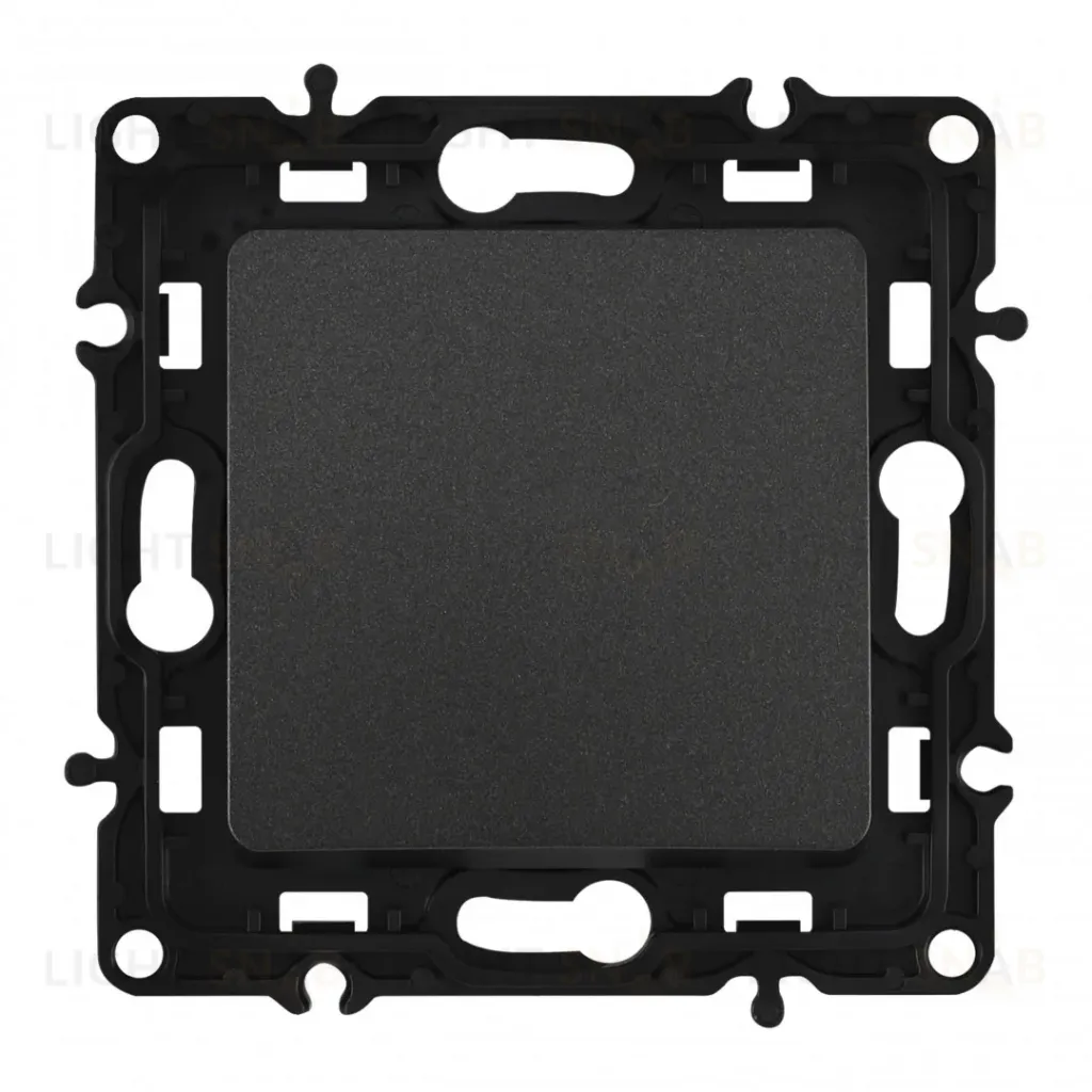 Переключатель одноклавишный перекрестный Arte Milano 217.34-1.black 217.34-1.black