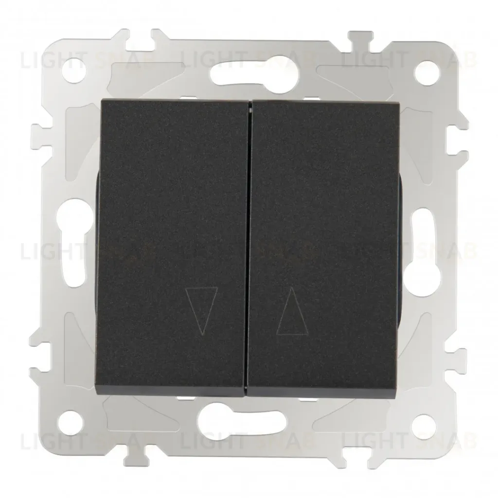 Выключатель жалюзи Arte Milano 203.38-2.black 203.38-2.black