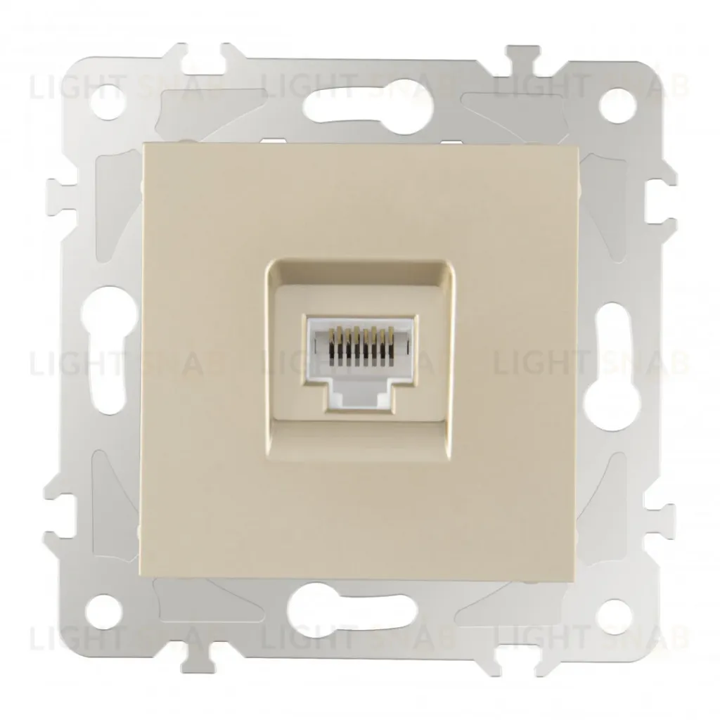 Розетка RJ45 Arte Milano 203.45-1.shampan 203.45-1.shampan