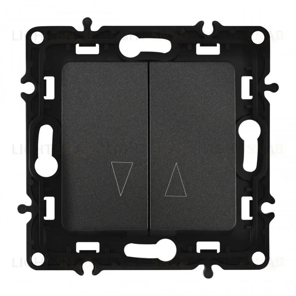 Выключатель жалюзи Arte Milano 217.38-2.black 217.38-2.black
