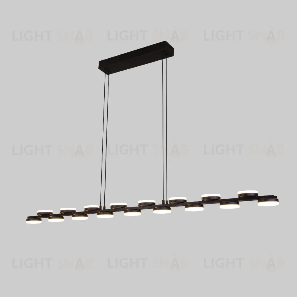 Подвесная люстра Eurosvet Tapioca 90332/17 черный a068076 90332/17 черный