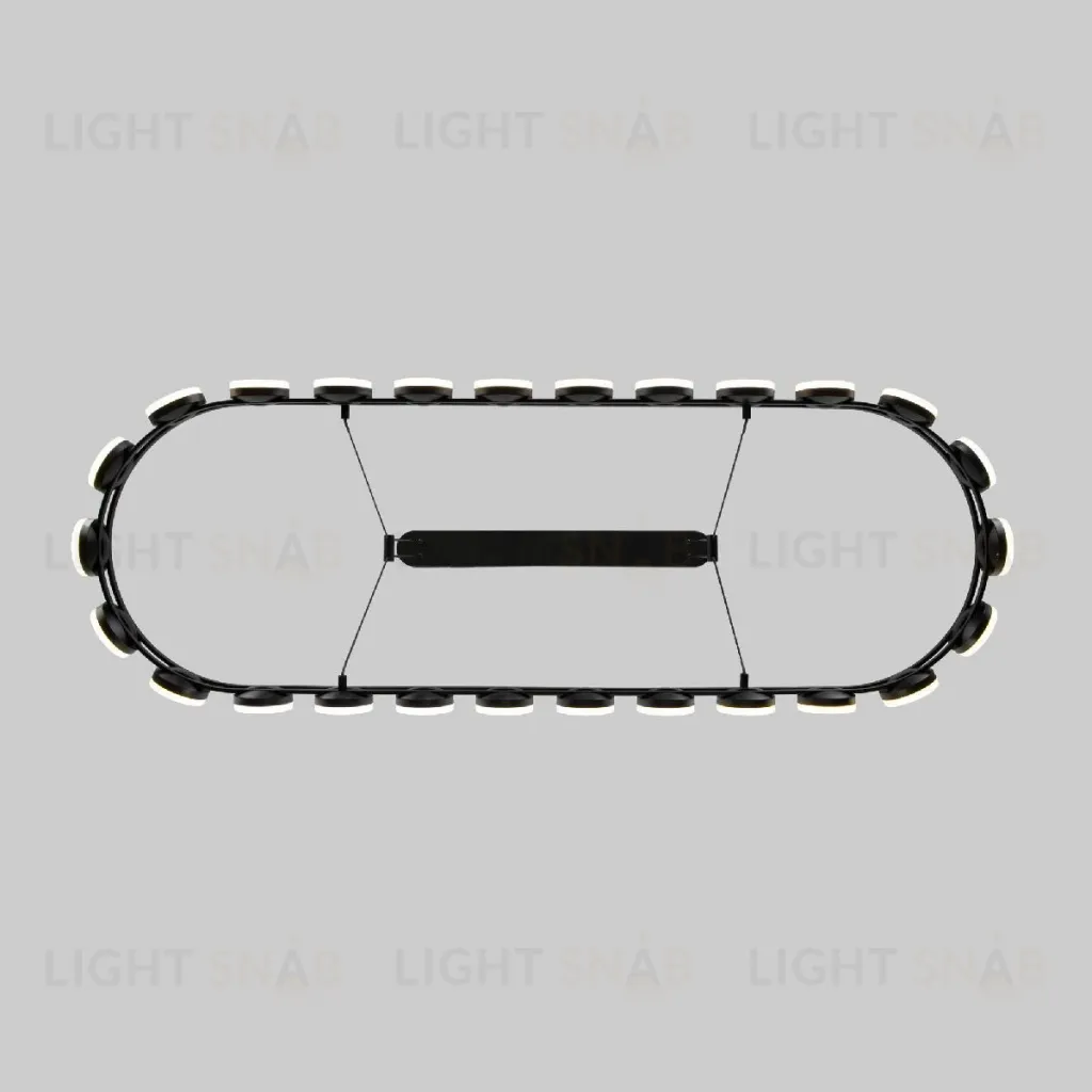 Подвесная люстра Eurosvet Tapioca 90332/26 черный a068075 90332/26 черный