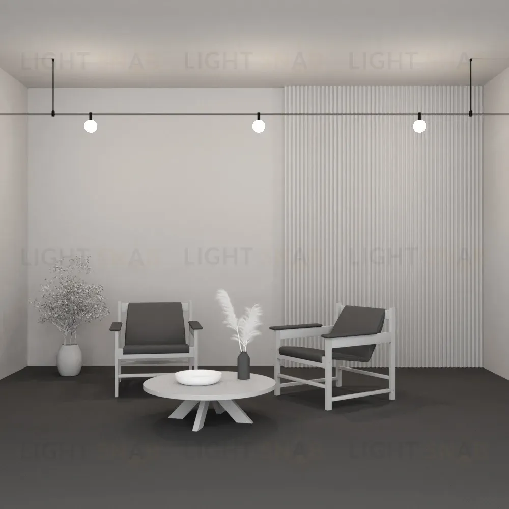 Трековый магнитный светильник Maytoni Luna TR208-1-5W3K-B TR208-1-5W3K-B