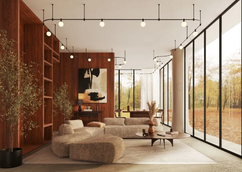 Трековый магнитный светильник Maytoni Luna TR208-1-5W3K-B TR208-1-5W3K-B