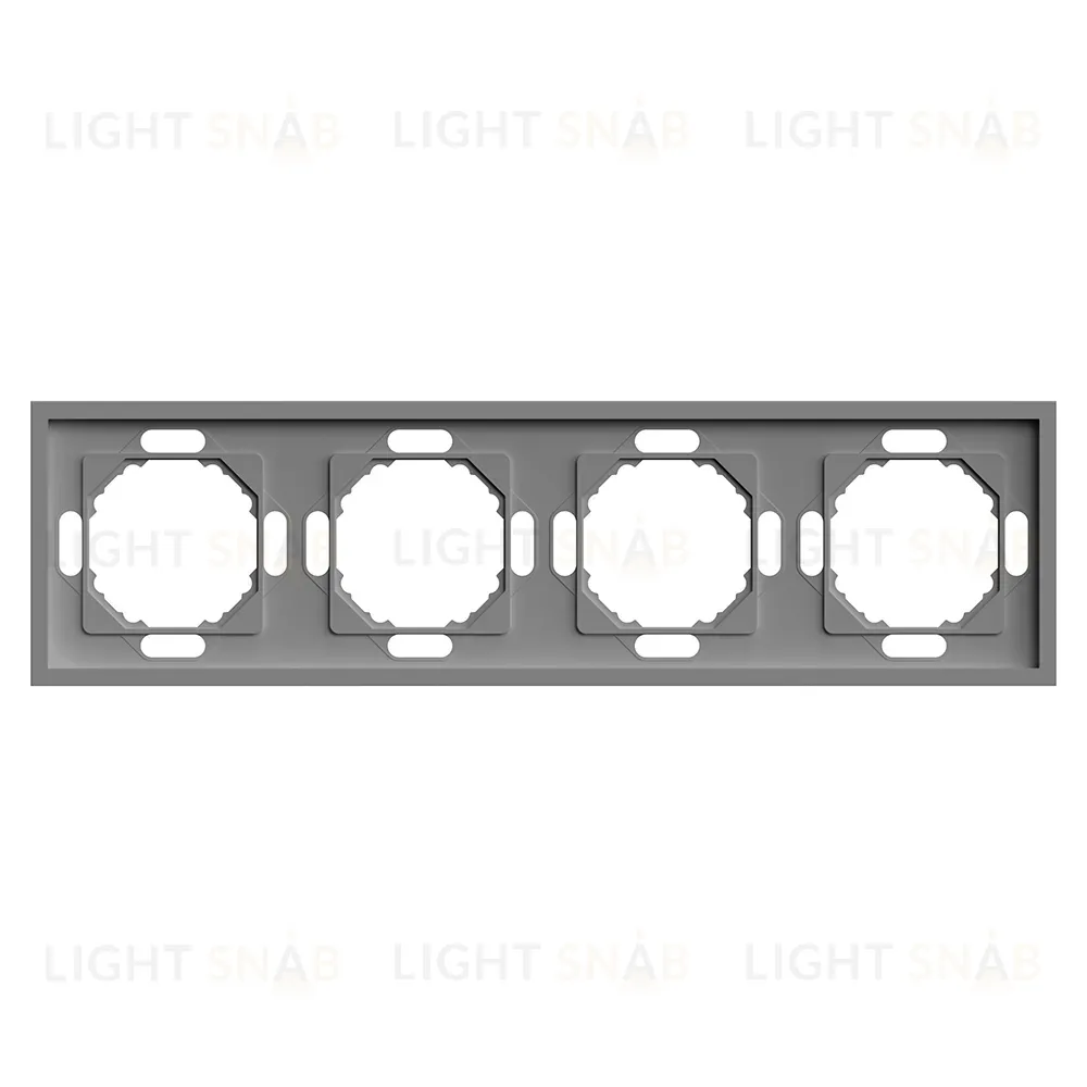 Рамка четырехместная Stekker Эмили PFR00-5004-10 49965 49965