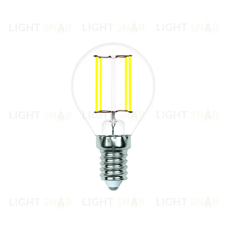 Лампа светодиодная Volpe LED-G45-5,5W/4000K/E14/CL/SLF UL-00008458 LED-G45-5,5W/4000K/E14/CL/SLF