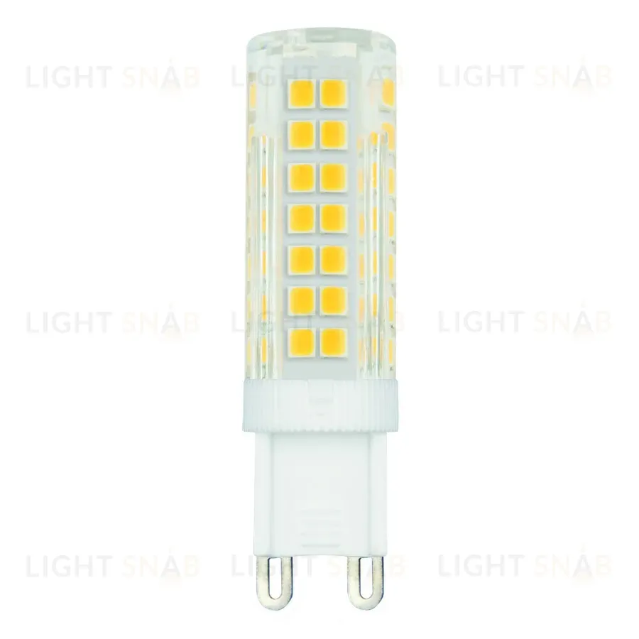 Лампа светодиодная Volpe LED-JCD-7W/3000K/G9/CL/SLS UL-00008653 LED-JCD-7W/3000K/G9/CL/SLS