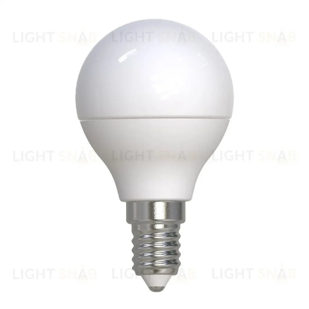 Лампа светодиодная Uniel LED-G45-6W/4000K/E14/FR/RA95 PLK01WH UL-00011182 LED-G45-6W/4000K/E14/FR/RA95 PLK01WH