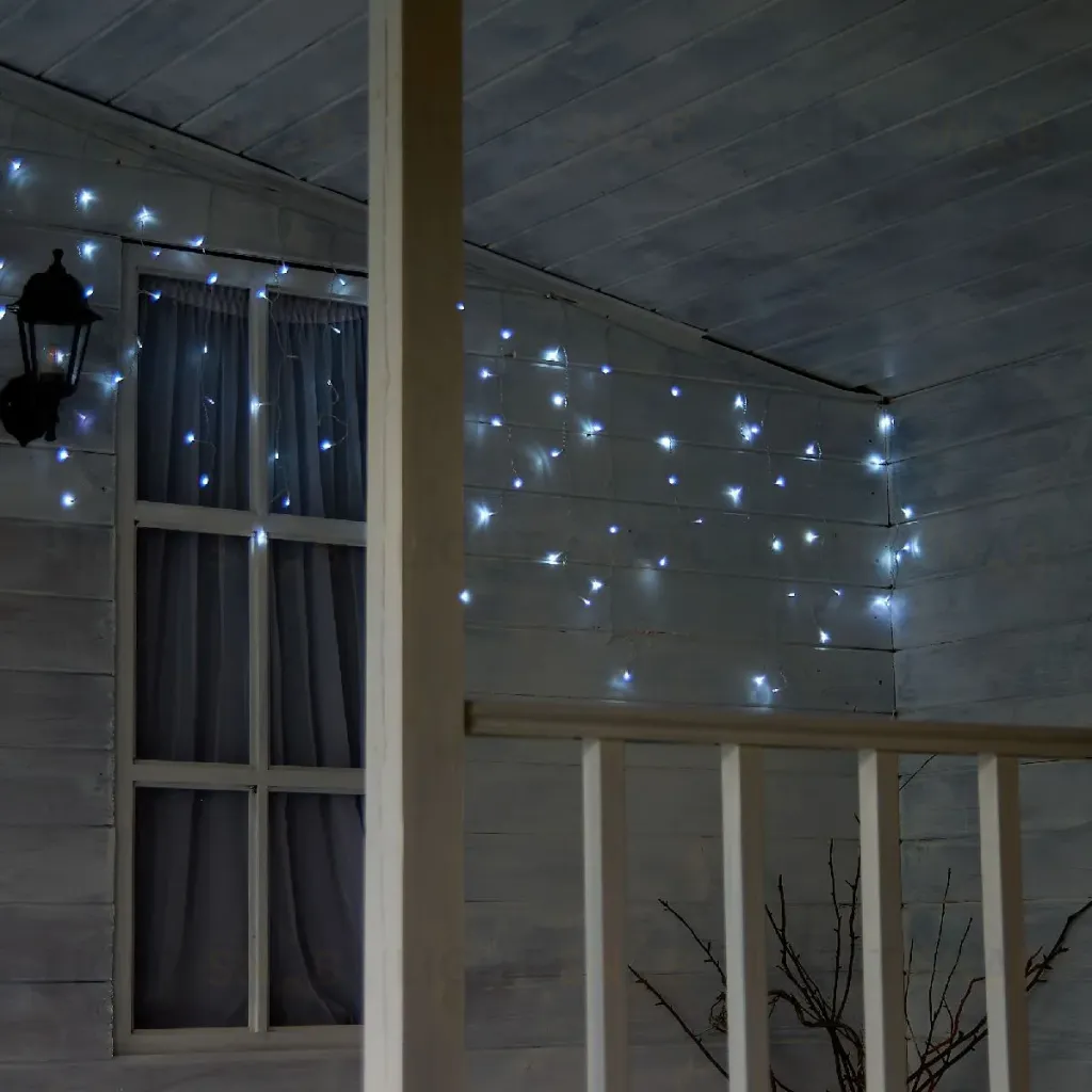 Гирлянда Бахрома Uniel Sky ULD-B10008-480/TTK WHITE IP44 UL-00012069 ULD-B10008-480/TTK WHITE IP44