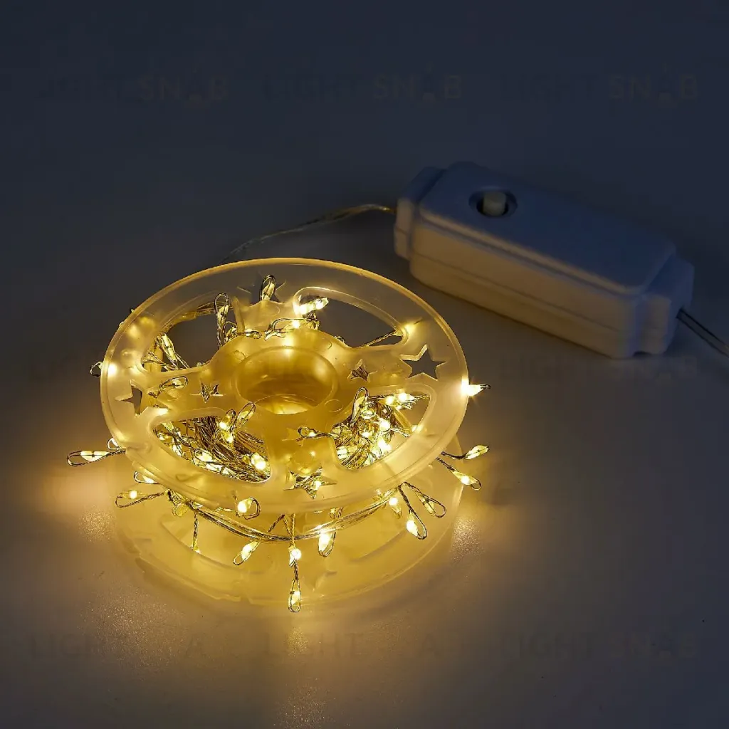 Гирлянда Роса Uniel ULD-S0500-125/DTA WARM WHITE IP20 DEWDROP UL-00012122 ULD-S0500-125/DTA WARM WHITE IP20 DEWDROP