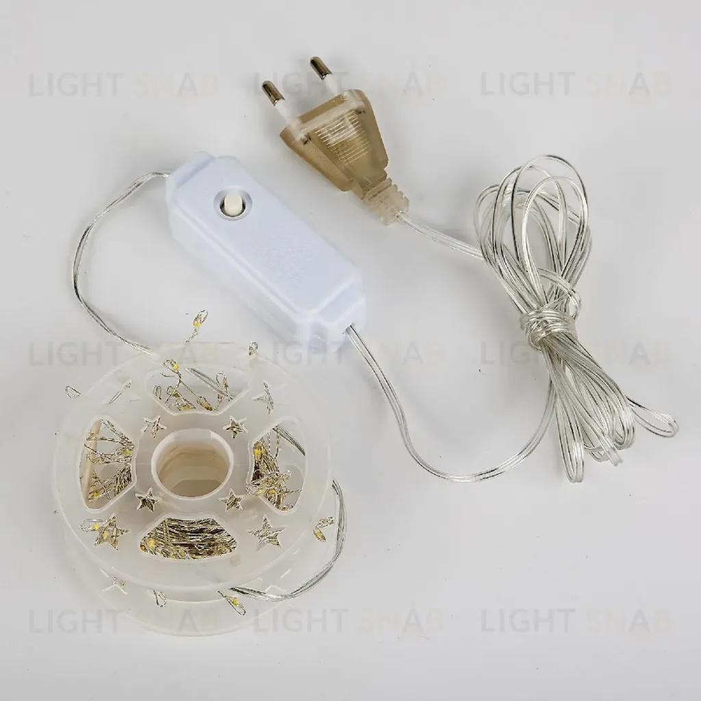 Гирлянда Роса Uniel ULD-S0500-125/DTA WARM WHITE IP20 DEWDROP UL-00012122 ULD-S0500-125/DTA WARM WHITE IP20 DEWDROP