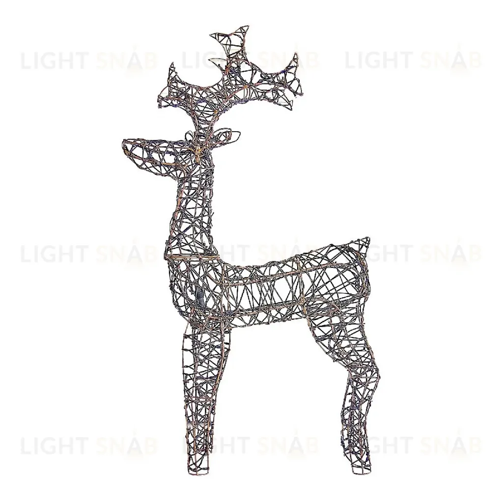 Светодиодная фигура Uniel ULD-M6098-160/SBA WARM WHITE IP44 DEER-3 UL-00012363 ULD-M6098-160/SBA WARM WHITE IP44 DEER-3