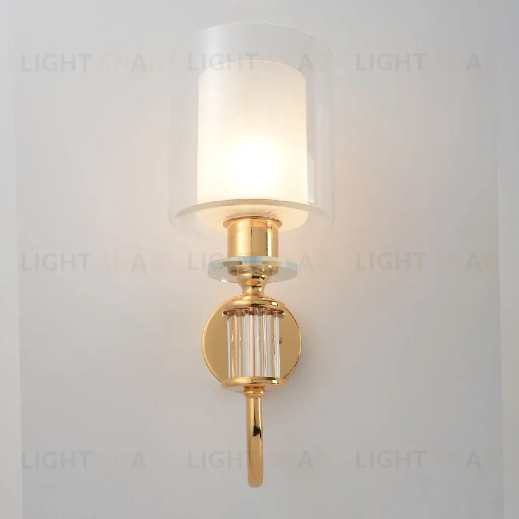 Бра Crystal Lux ELENA AP1 GOLD ELENA AP1 GOLD