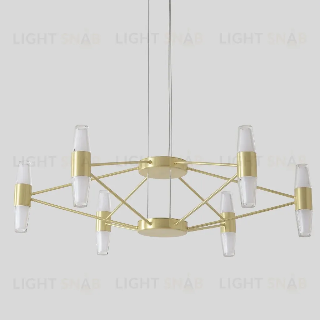 Подвесная люстра Crystal Lux DOROTEA SP6 GOLD DOROTEA SP6 GOLD