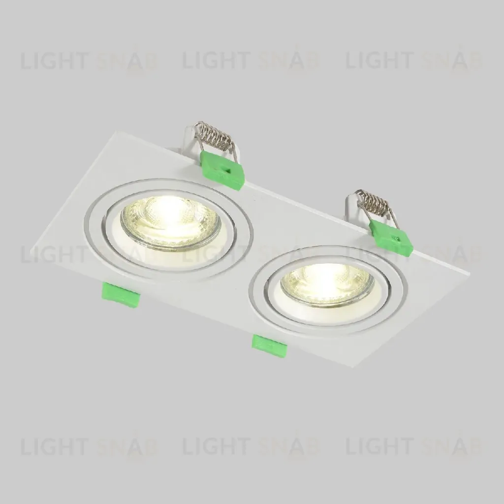 Встраиваемый светильник Crystal Lux CLT 002C2 WH V2 CLT 002C2 WH V2