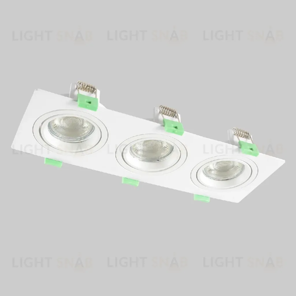 Встраиваемый светильник Crystal Lux CLT 002C3 WH V2 CLT 002C3 WH V2