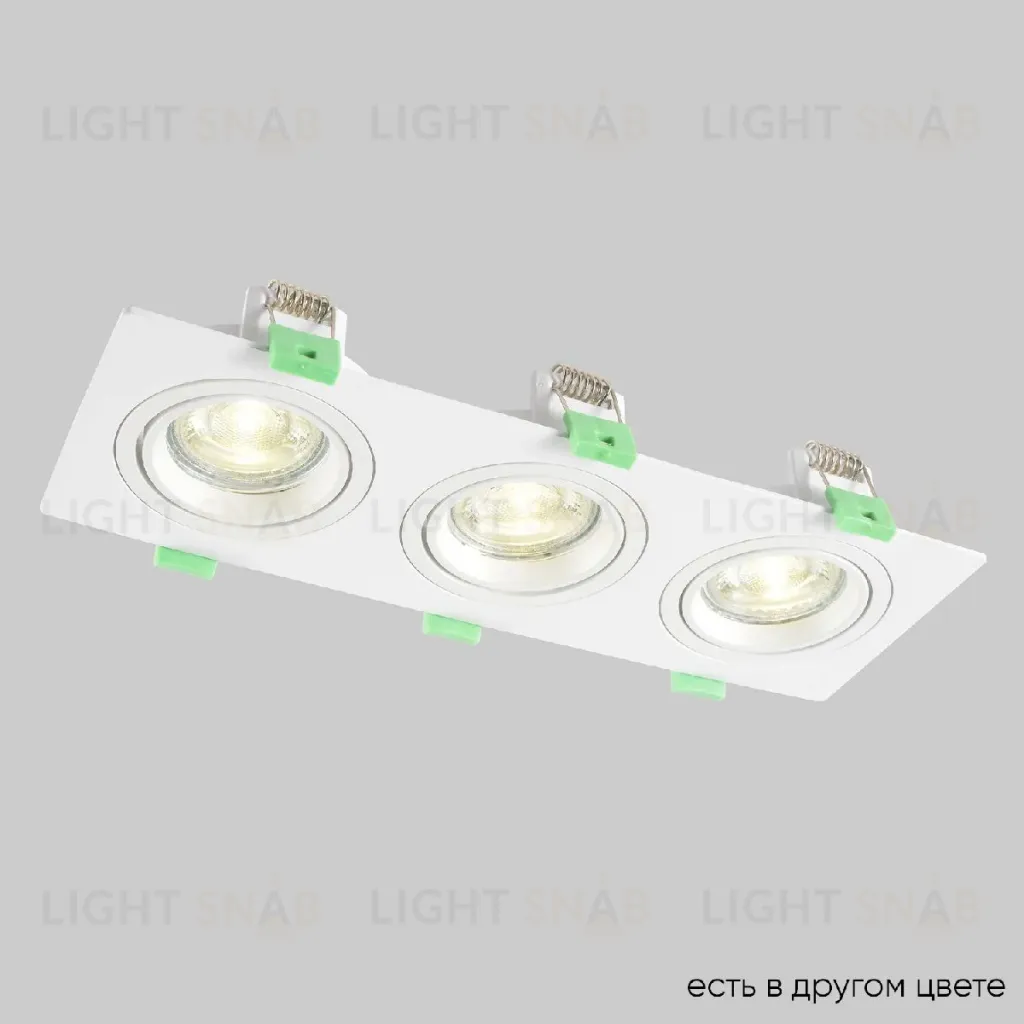 Встраиваемый светильник Crystal Lux CLT 002C3 WH V2 CLT 002C3 WH V2