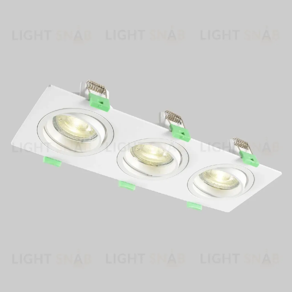 Встраиваемый светильник Crystal Lux CLT 002C3 WH V2 CLT 002C3 WH V2