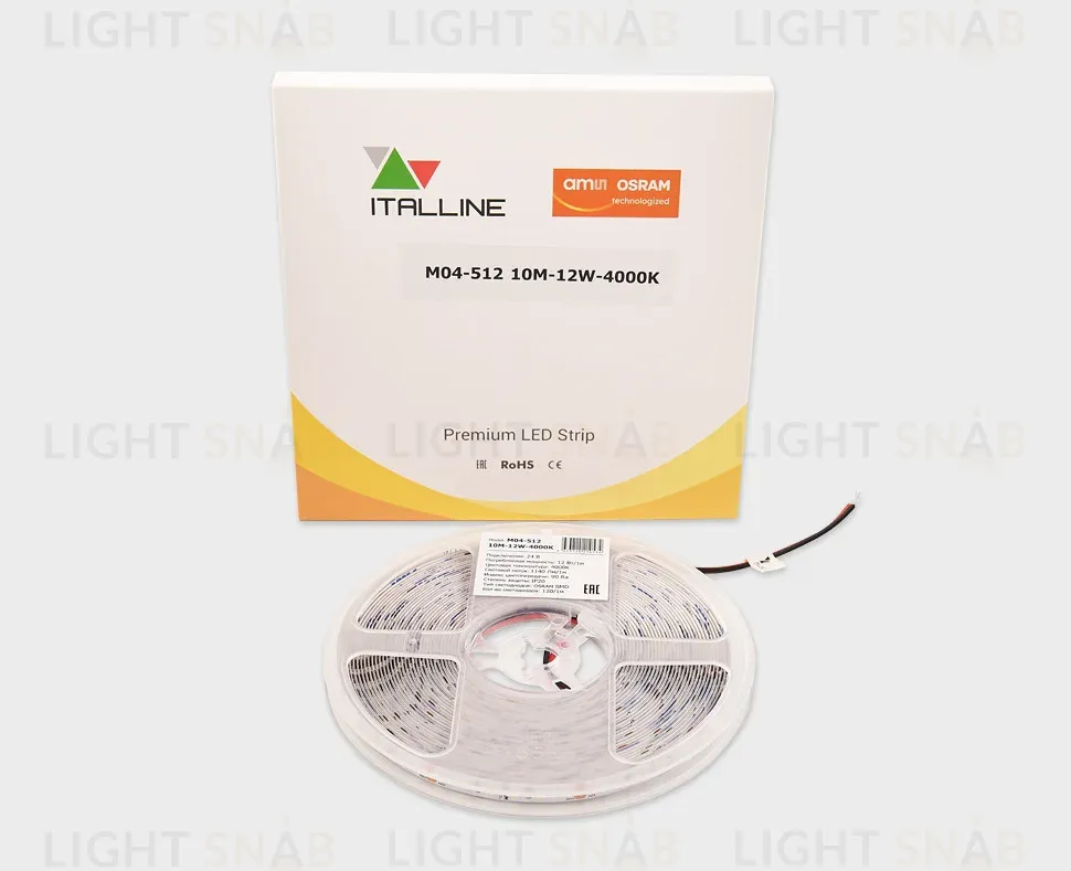 Светодиодная лента Italline M04-512 10M-12W-4000K M04-512 10M-12W-4000K