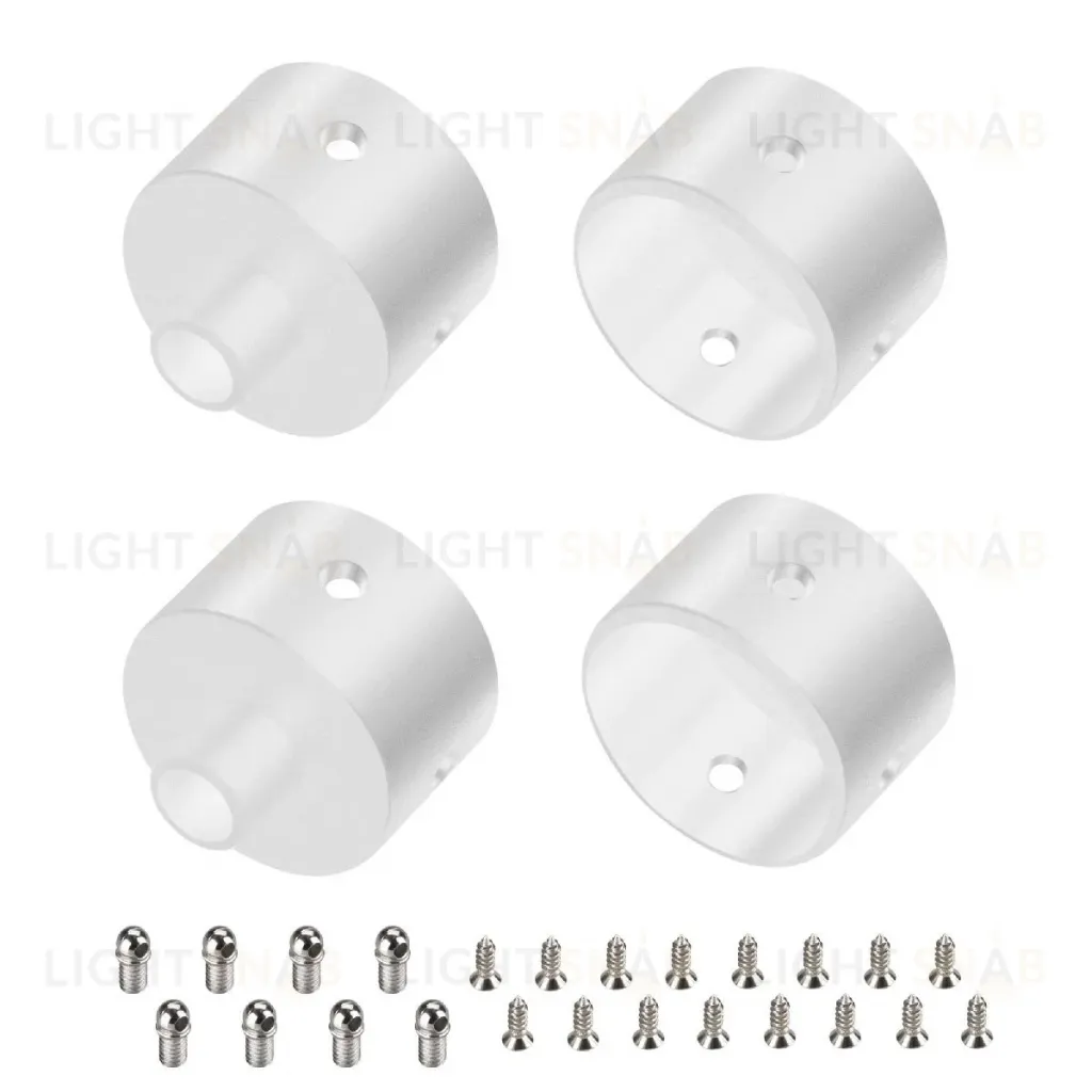 Заглушка Arlight WPH-FLEX-D22-360deg WHITE ALU с отверстием 049941 049941