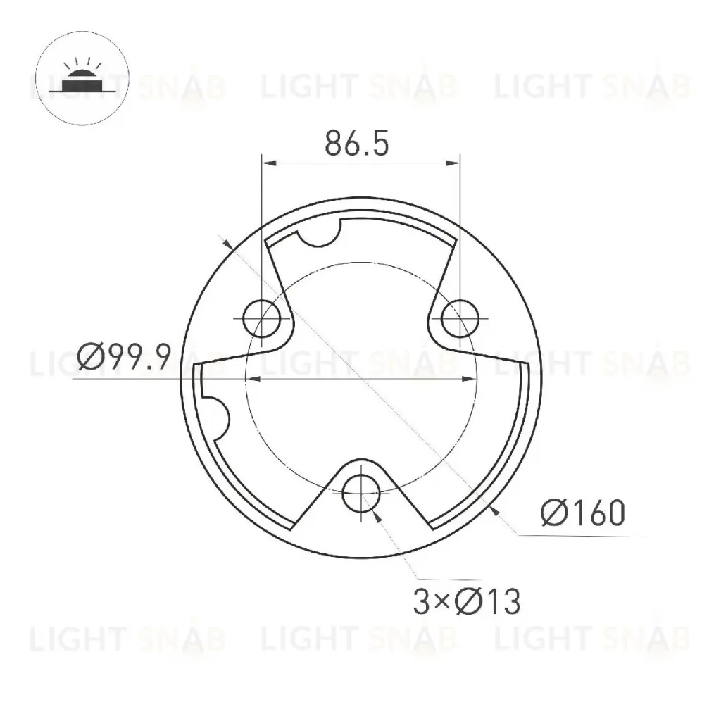 Ландшафтный светильник Arlight LGD-LANDMARK-BOLL-H1200-20W Warm3500-MIX 047692 047692