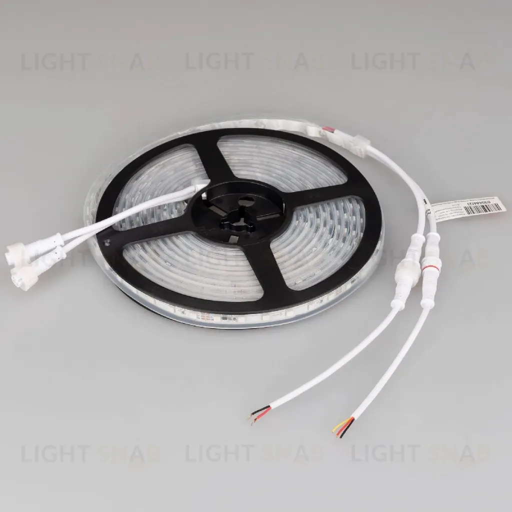 Светодиодная герметичная лента Arlight SPI-PS-A120-12mm 24V RGB-PX6-BPT (23 W/m, IP67, 2835, 5m) 049452 049452