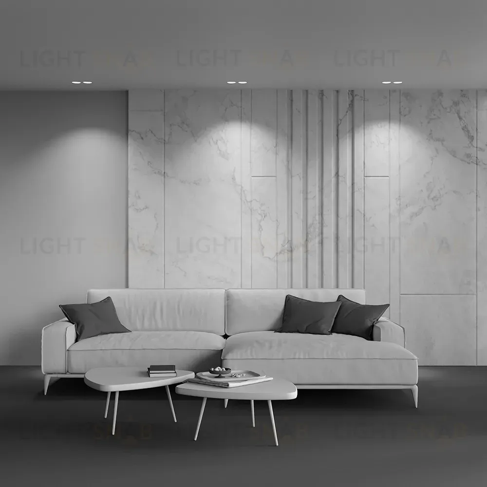 Встраиваемый светильник Maytoni Gyps Modern DL002-GU10-02-W DL002-GU10-02-W