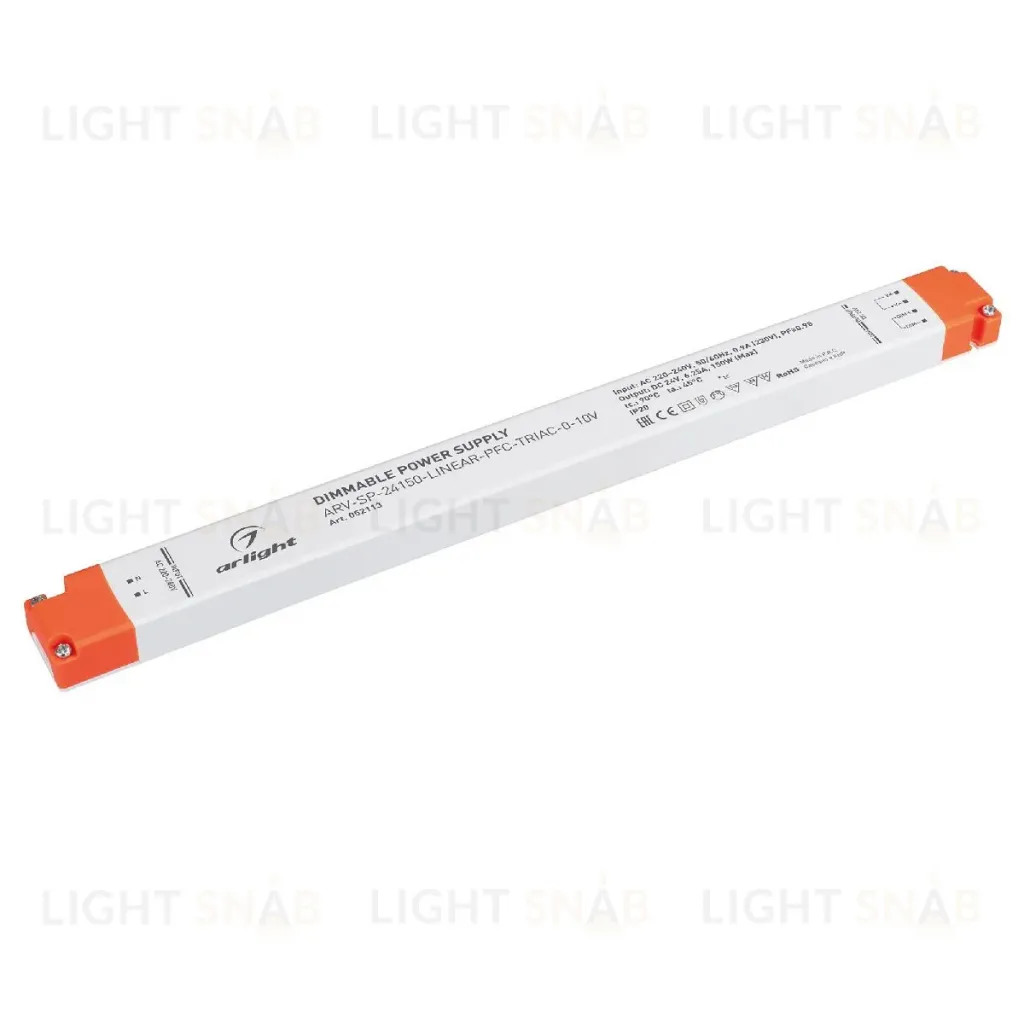 Блок питания Arlight ARV-SP-24150-LINEAR-PFC-TRIAC-0-10V (24V, 6.25A, 150W) 052113 052113