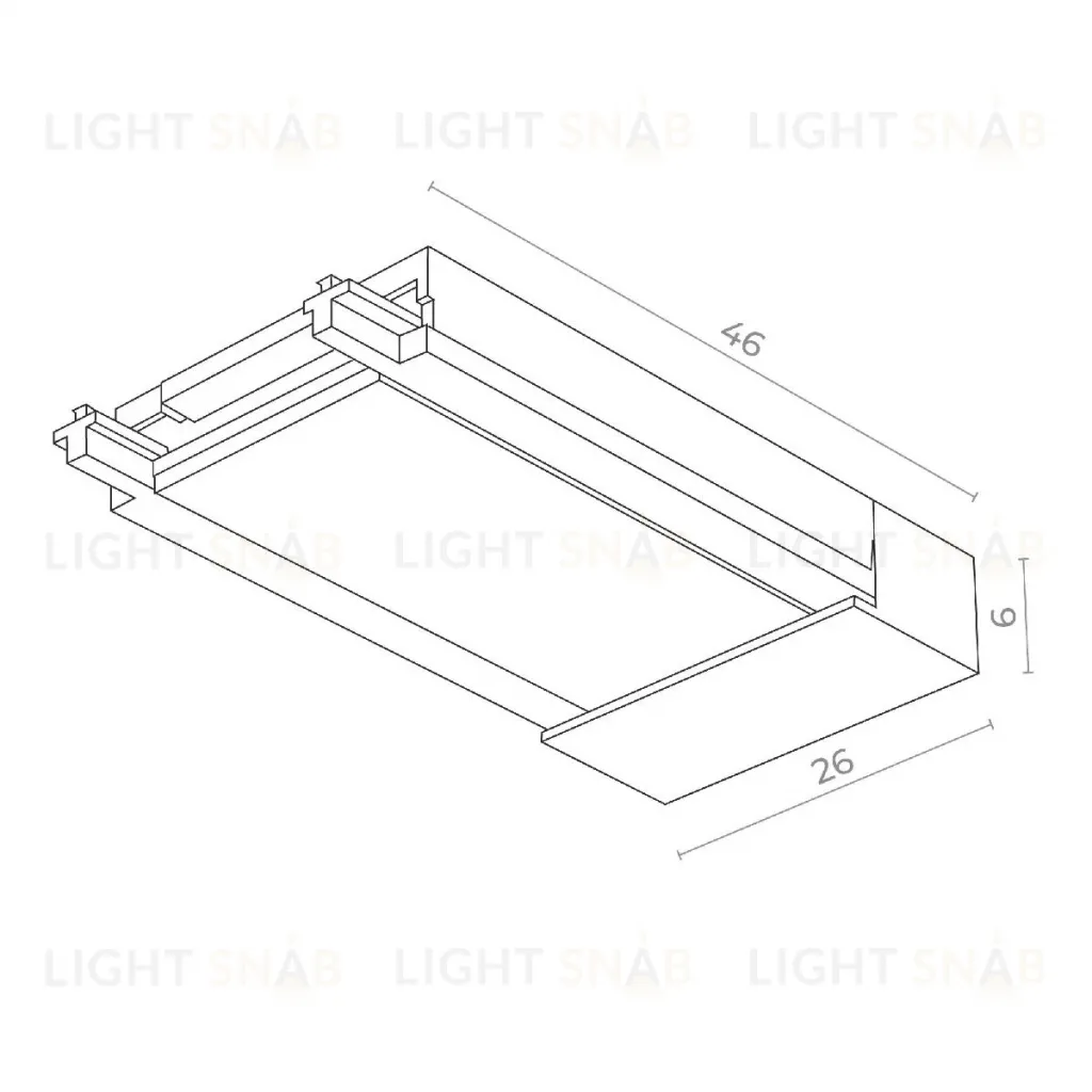 Ввод питания ST Luce Skyflat ST067.509.20 ST067.509.20