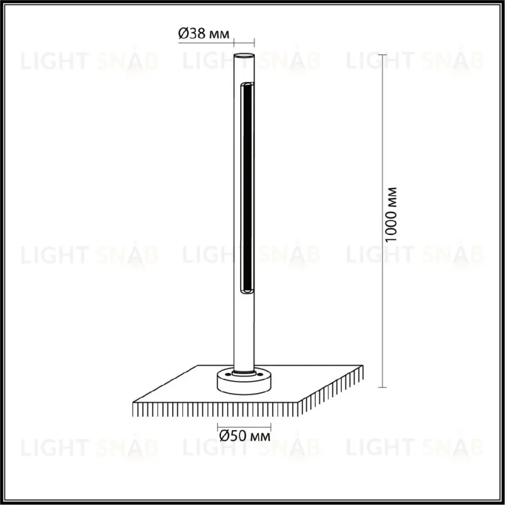 Ландшафтный светильник Odeon Light Pifa 7036/16GL 7036/16GL