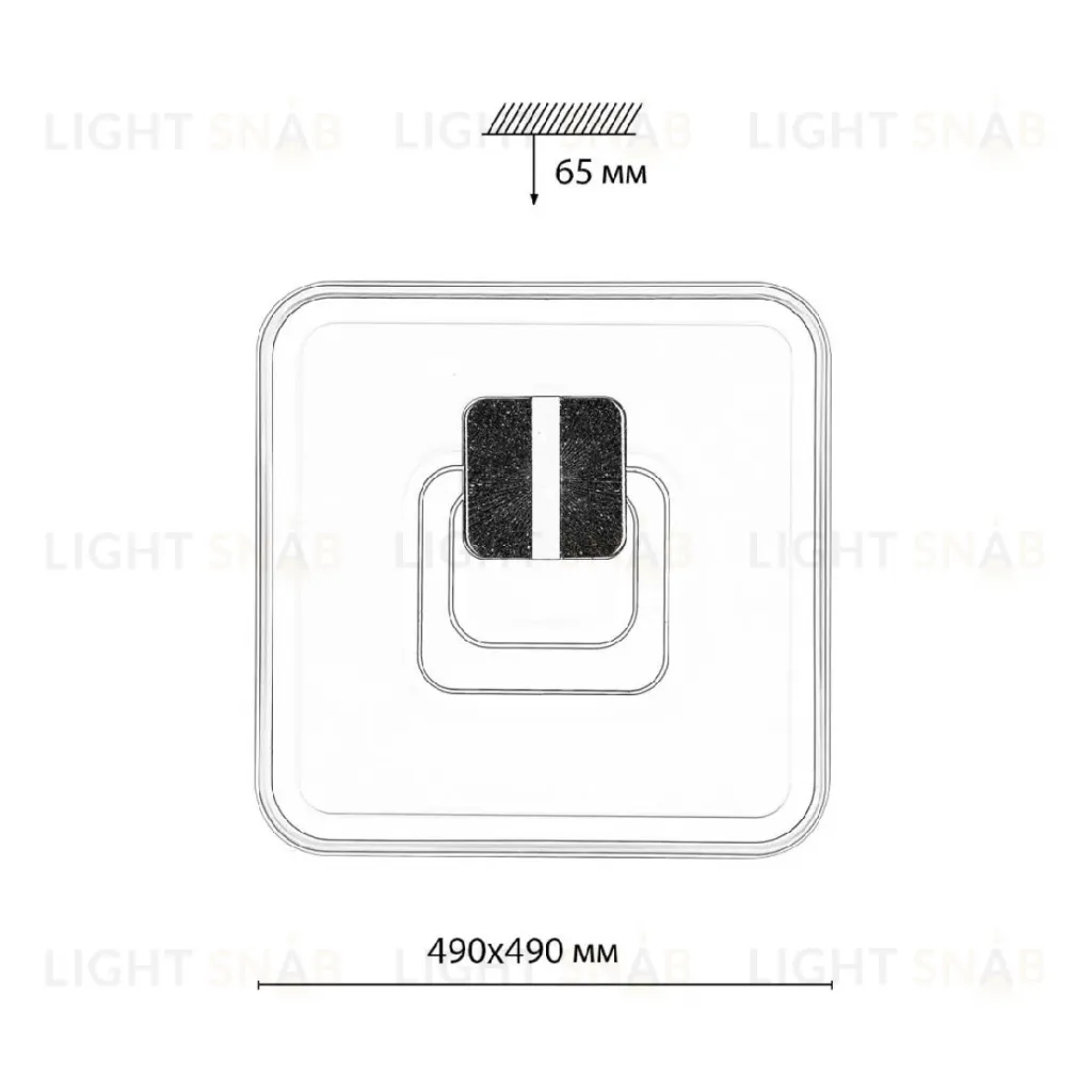 Потолочный светильник Sonex Gemini 7786/85L 7786/85L
